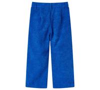 vidaXL Pantalons pour Enfants Vêtement Tout-petits Velours Côtelé Bleu Cobalt 116