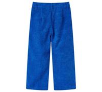 vidaXL Pantalons pour Enfants Vêtement Tout-petits Velours Côtelé Bleu Cobalt 128