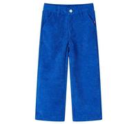 Pantalons pour enfants velours côtelé bleu cobalt 92/104/116/128/140 7-8 ans