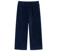 Pantalons Pour Enfants Velours Côtelé Bleu Marine 104