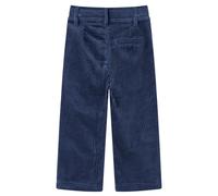 vidaXL Pantalons pour Enfants, Vêtement pour Garçons et Filles, Pantalons avec Poches pour Tout-Petits 5-6 Ans, Velours Côtelé Bleu Marine 116