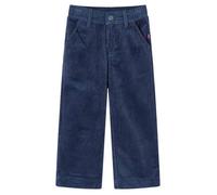 Pantalons pour enfants velours côtelé bleu marine 92/104/116/128/140 3-4 ans