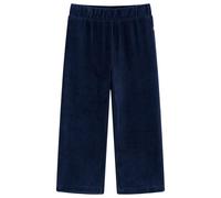 Pantalons Pour Enfants Velours Côtelé Bleu Marine 92