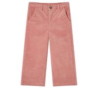 Pantalons pour enfants velours côtelé rose ancien 116 vidaXL