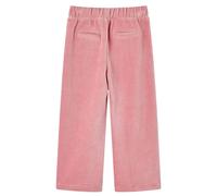 vidaXL Pantalons pour Enfants, Vêtement pour Garçons et Filles, Pantalons avec Poches pour Tout-Petits 5-6 Ans, Velours Côtelé Rose Clair 116