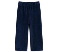 Pantalons pour Enfants, Vêtement avec Ceinture pour Garçons et Filles, Pantalons avec Poches pour Tout-petits 3-4 Ans, Velours Côtelé Bleu Marine 104