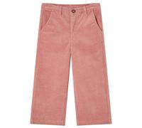 Pantalons Pour Enfants Velours Côtelé Rose Ancien 140