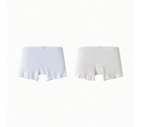 Pantalons pour filles, lot de deux boxers pour enfants anti-regard 8Y,10Y,12Y,3-4 ans,5 ans,18-24M,14 ans,15 ans,7 ans,13 ansUnicoloreÉtoffe