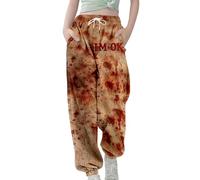 Pantalons pour Garçons et Filles MéLangé Enfants Pantalon Vintage Denim Fluide Décontracté Unisexe en Coton DécontractéS Broderie Fleur Dessin Animé Streetwear Sweatpants/Jeans