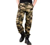 Pantalons Pour Hommes Militaire Tactique Camouflage Cargo Salopette Formation Travail Hors Route Armée Vêtements Masculins Baggy Grande Taille Pantalon Droit Pour Hommes Camouflage vert XL