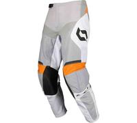 Pantalons Scott Evo Race Bright White Shocking Orange MX Motocross Enduro
