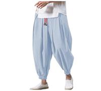 Pantalons Sport Homme De Escalade Rose Chic Corsaire Marche Tendance Poches sans Jogg XXL Cintré Pyjamas Vetement Latérales Fleurs Couture Grandes Longueur