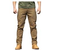 Pantalons Tactique Homme Cargo Chantier Camouflage Treillis Militaire Pantalon De Travail avec Multi-Poches Extensible Confortable Extérieur pour Camping Randonnée