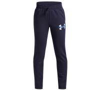 Under Armour Rival Fleece Colorblock Graphic Joggers Bleu 7 Years Garçons