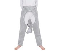 Pantalons Zipper Patient Vêtements Soins Aux Patients, Pantalons D'incontinence Ouverts pour les Hommes et les Femmes, Adultes Vêtements de Soins aux Patients