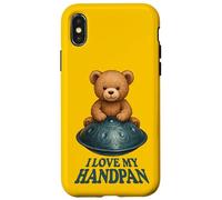 Pantam - Peluche avec handpan et Message 1 - Fan Fun Coque pour iPhone X/XS