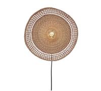 PANTANAL-Applique murale seigle de mer Ø45cm Naturel / Rouge Good & Mojo Ø 45cm / H 45cm / l 9cm Beige