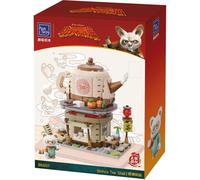 Pantasy 86507 Kungfu Panda Street View-Shifu's Tea Stall Briques de serrage 300+pcs Jouets en kit-NOUVEAU