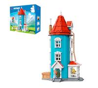 PANTASY Ensemble de Construction de Maison modulaire de Conte de fées - Maison Bleue avec Personnages Classiques, Structure Ouverte et intérieur détaillé - Kit de présentation pour Les Fans et Les