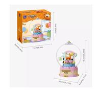 Pantasy - Garfield Crystal Ball Series - Garfield Birthday Cake (set a construir