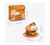 Pantasy - Garfield Foodie Series- Garfield Hamburger (set a construire)