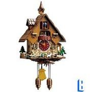 Pantasy - L'horloge coucou (fonctionnelle)-Jeu de construction en brique Vert