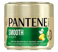 Pantene Pro-V Lisse & Soyeux Masque Capillaire, À La kératine, Pour Cheveux Frisés Et Ternes, Contrôle les Frisottis et Rend les Cheveux Soyeux, Format 300 ml