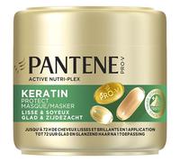 Pantene Pro-V Lisse & Soyeux Masque Keratin Protect 300ml Pour Cheveux Frisés Secs. 72h cheveux lisses brillants. Formule Pro-V et technologie Active Nutri-Plex se réfère aux ingrédients