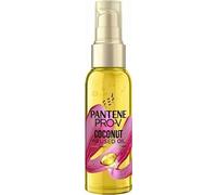 PANTENE Pro-V Locken Pur Huile capillaire à la noix de coco 100 ml pour frisottis et boucles rebelles, huile nourrissante au quotidien, hydrate en profondeur, adoucit les cheveux, empêche la perte de