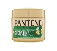 Pantene Pro-V Masque capillaire à effet soyeux Protection à la kératine pour cheveux lisses et brillants jusqu'à 72 heures avec 1 seule application 300 ml