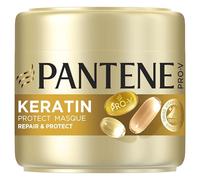Pantene pro-v, masque repair & protect, à la kératine, pour cheveux fragiles et abîmés, aide à combattre les signes des agressions en 1 seule application -300 ml (L'emballage de l'article peut varier)