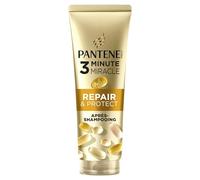 Pantene Pro-V Repair & Protect 3 Minute Miracle Cheveux Abîmés 220ml | Pour Cheveux Secs et Abîmés. Formule Pro-V avec Active Nutri-Plex. Aide à Réparer les Dommages Visibles en 1 Application.