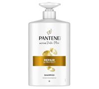 Pantene Pro-V Repair & Protect Shampoing 1000ml Pompe pour Cheveux Fragiles, Secs et Abîmés, Nettoie en Douceur et Protège les Ponts Capillaires, Sans Silicones, Huiles Minérales et Colorants