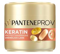 Pantene Pro-V Unendlich Long Keratin Protect Masque capillaire 300 ml pour cheveux longs et faibles. Aide à réparer les dommages superficiels des cheveux en une seule application. Avec formule Pro-V