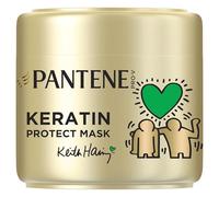 Pantene Pro-V x Keith Haring Art Collection Lisse & Soyeux Keratin Protect Masque Capillaire 300ml Cheveux Frisés et Secs, Jusqu’à 72H de cheveux lisses et soyeux, en 1 Application, Active Nutri-Plex