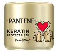 Pantene Pro-V x Keith Haring Art Collection Repair & Protect Keratin Protect Masque Capillaire 300ml Cheveux Secs et Abîmés, Aide à Réparer 6 Mois de Dommages, en 1 Application