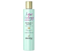 Pantene Revitalize & Soothe Shampooing épaississant pour cheveux secs et cuir chevelu Aide à densifier les cheveux clairsemés, vitamine B3 et thé blanc 250 ml