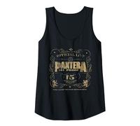 Pantera 101 Preuve Officielle Débardeur, Femme, Noir, L