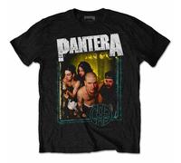 Pantera 'Barbed' (Noir) T-Shirt - NOUVEAU ET OFFICIEL