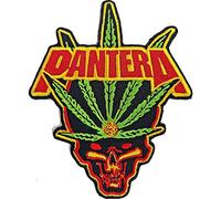 Pantera - Leaf Skull [WOVEN PATCH]
