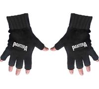 Pantera - Logo homme/femme unie - Gants sans doigts RO7058 (Taille unique) (Noir)
