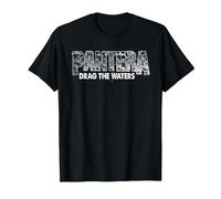 Pantera Logo Officiel en Peau de Serpent Drag The Waters T-Shirt, Homme, Noir, 3XL