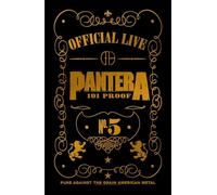 Pantera - Poster "101 Proof", Tissu RO1988 (106 cm x 70 cm) (Noir/Jaune)