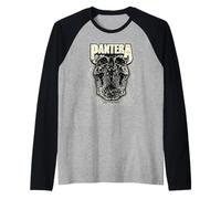 Pantera Revolution Skull Manche Raglan
