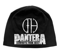 Pantera Rock Off Pantera Cowboys from Hell Jersey Beanie Bonnet Noir, Noir , taille unique