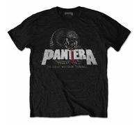 Pantera 'Snake Logo' (Noir) T-Shirt - NOUVEAU ET OFFICIEL