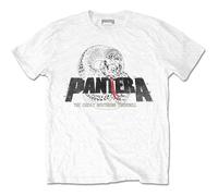 Pantera Snake Logo White M T-shirt
