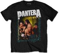 Pantera - T-shirt "Barbed" pour homme/femme unie RO2872 (L) (Noir)