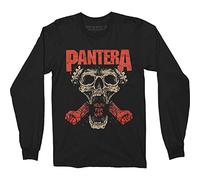 Pantera T-shirt manches longues Mouth for War Unisexe S Noir (Import)