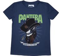 Pantera - T-shirt pour femme RO12473 (M) (Bleu jean)